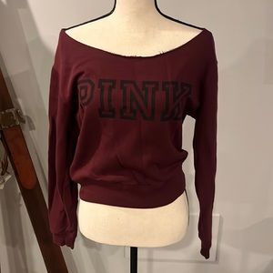 Pink sweatshirt size small